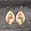  Christmas Snowy Wonderland Earrings