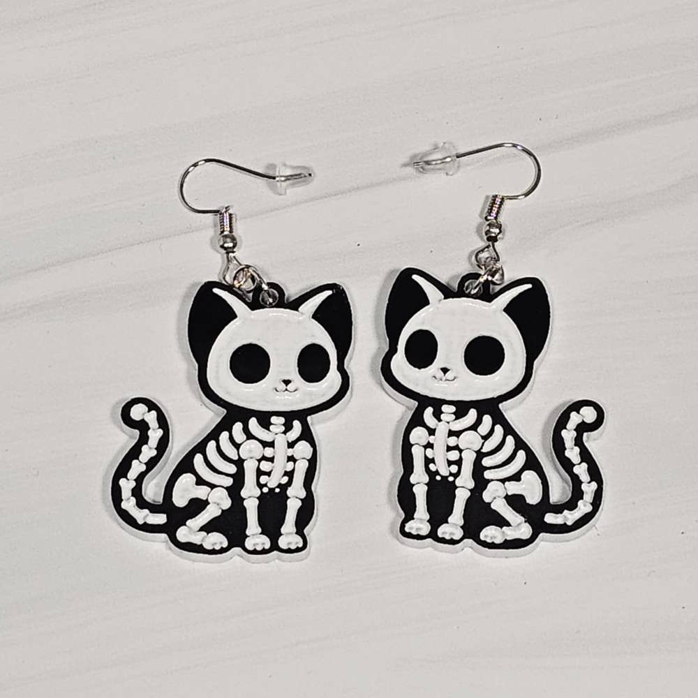 Halloween Skeleton Earrings