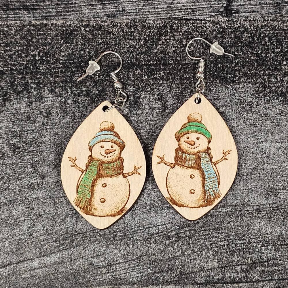 Christmas Snowy Wonderland Earrings