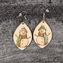  Christmas Snowy Wonderland Earrings