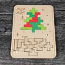  Mosaic Tetris-Style Puzzles | Christmas Themed Toy