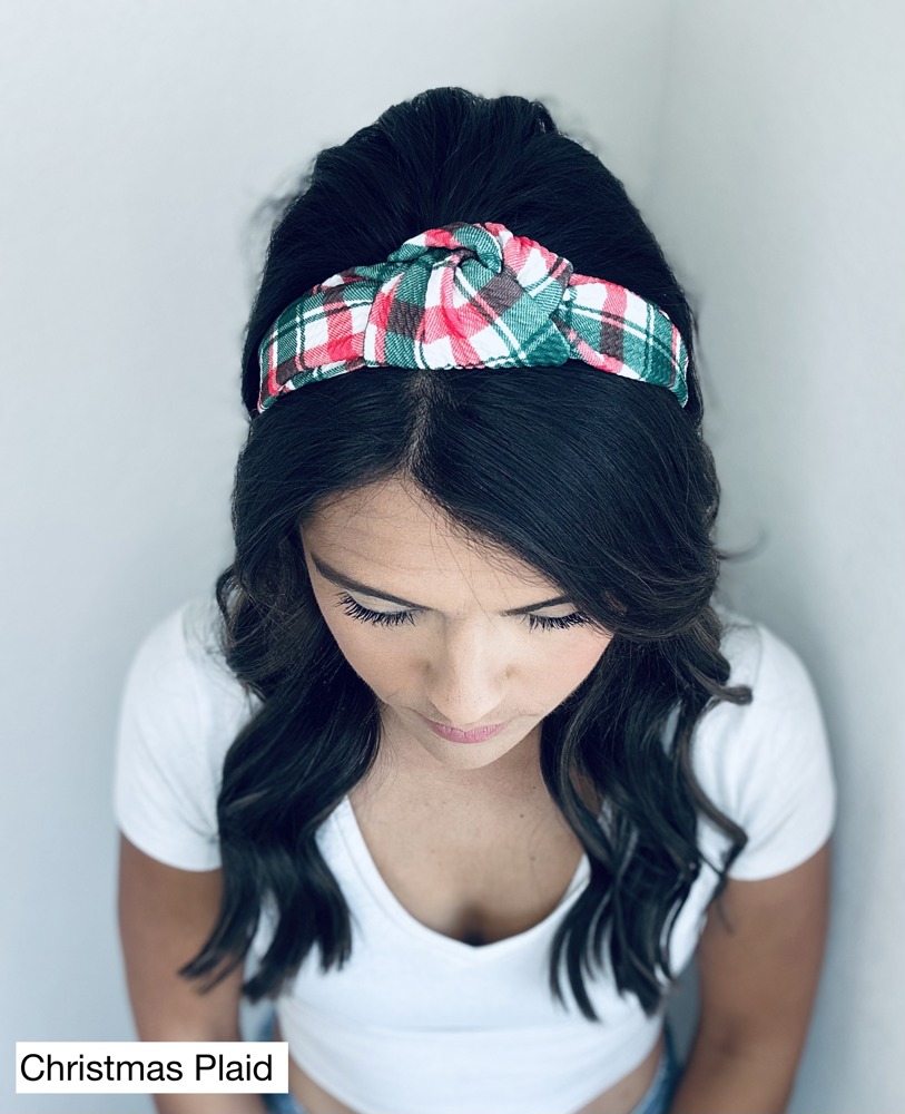 Christmas Hard Knotted Headbands