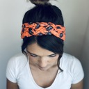 Spider Eyes SAILORKNOT Orange Halloween Headbands, Stretchy Halloween Headbands