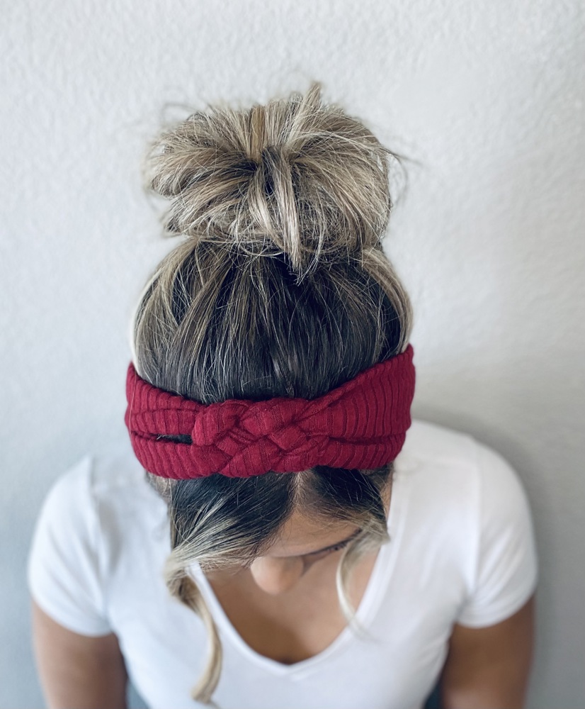 Adjustable Ribbed Chunky Headbands