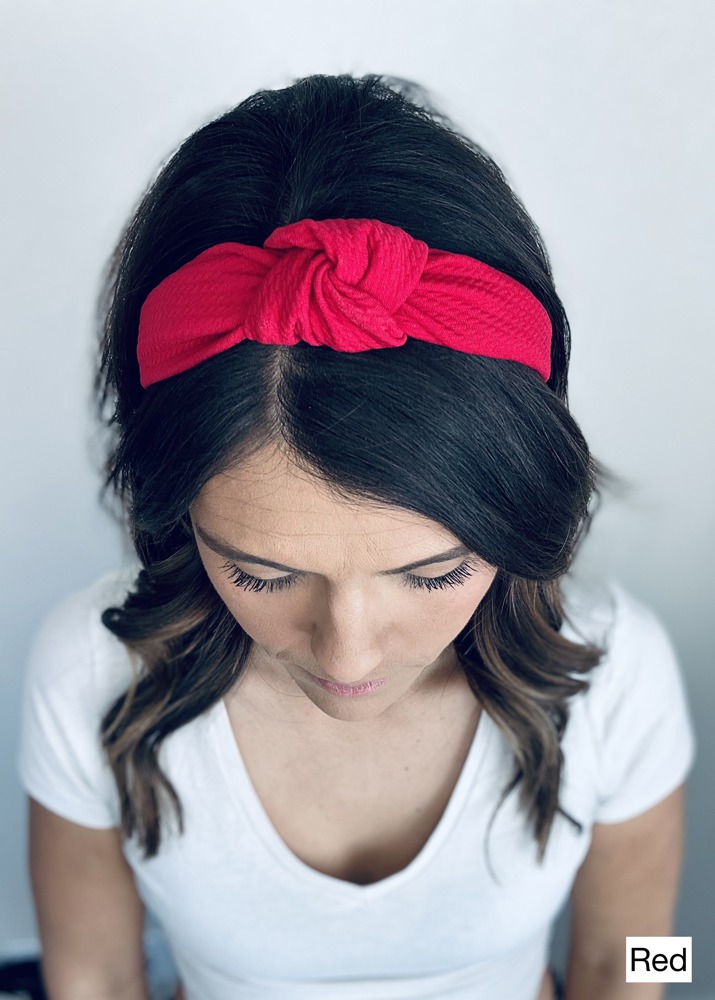 Solid Color Hard Headbands 