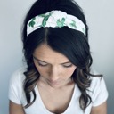  St Patricks Day Headbands, Green, Clover Headbands 