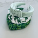  St Patricks Day Headbands, Green, Clover Headbands 