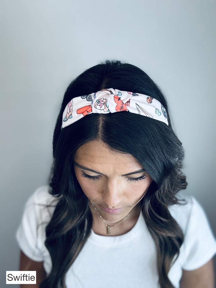 Swiftie Adjustable Chunky Headband, Swifty, Eras