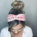 Ugly Sweater TWIST Christmas Chunky Sailorknot and Twist Headbands