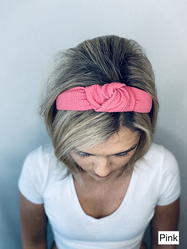 Solid Color Hard Headbands 