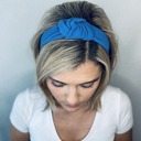  Solid Color Hard Headbands 