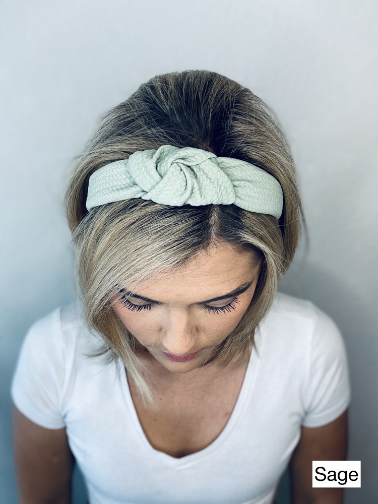 Solid Color Hard Headbands 