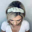  Solid Color Hard Headbands 