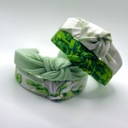  St Patricks Day Headbands, Green, Clover Headbands 