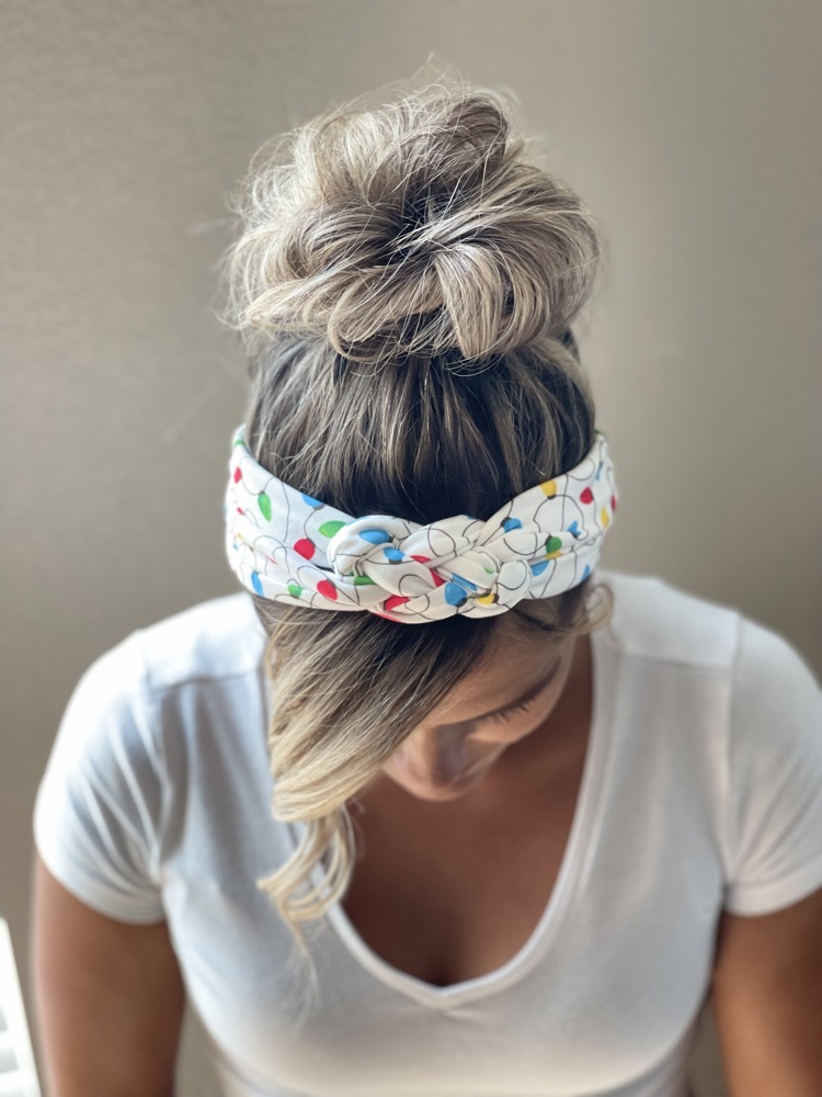 Christmas Chunky Sailorknot and Twist Headbands