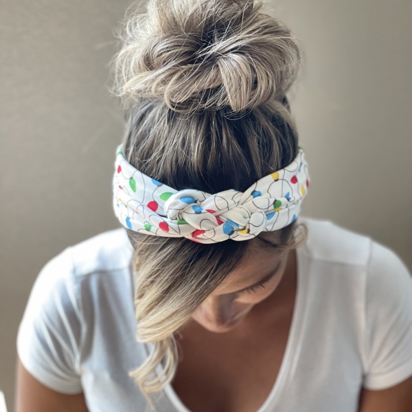 Christmas Chunky Sailorknot and Twist Headbands