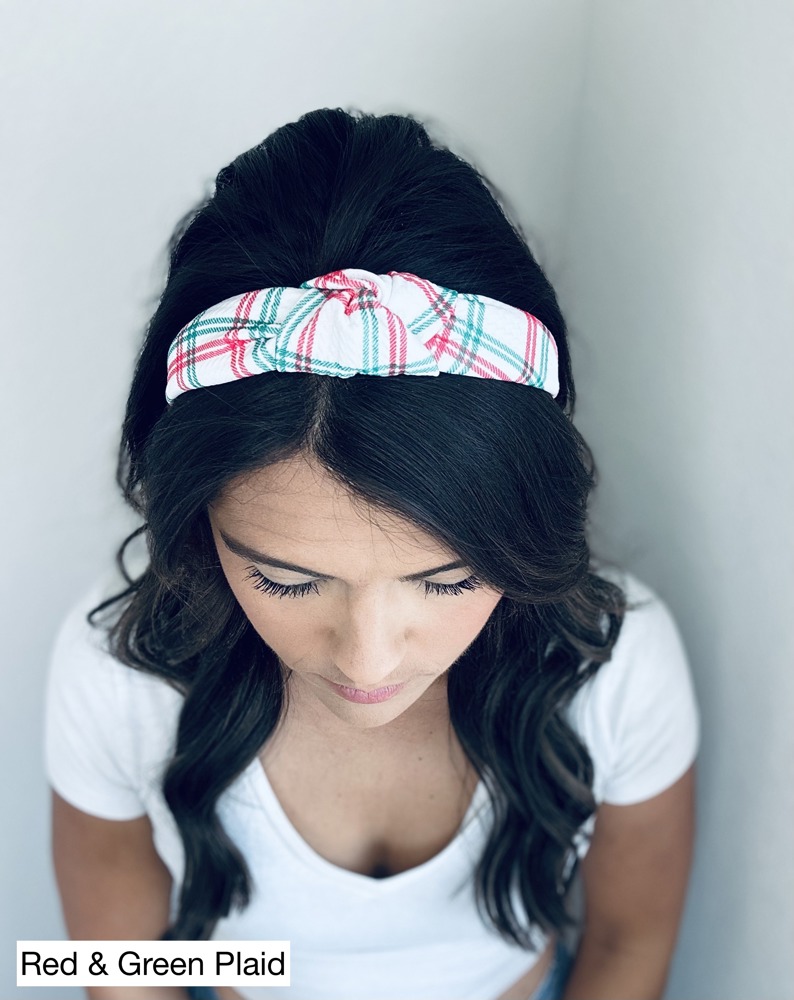 Christmas Hard Knotted Headbands