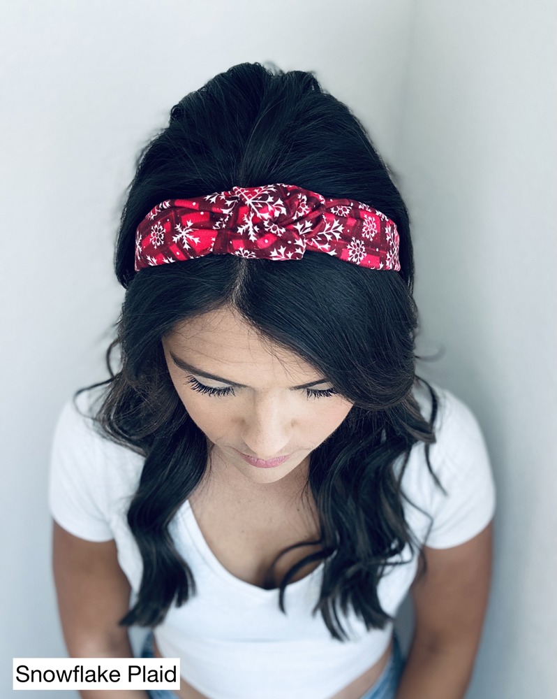 Christmas Hard Knotted Headbands