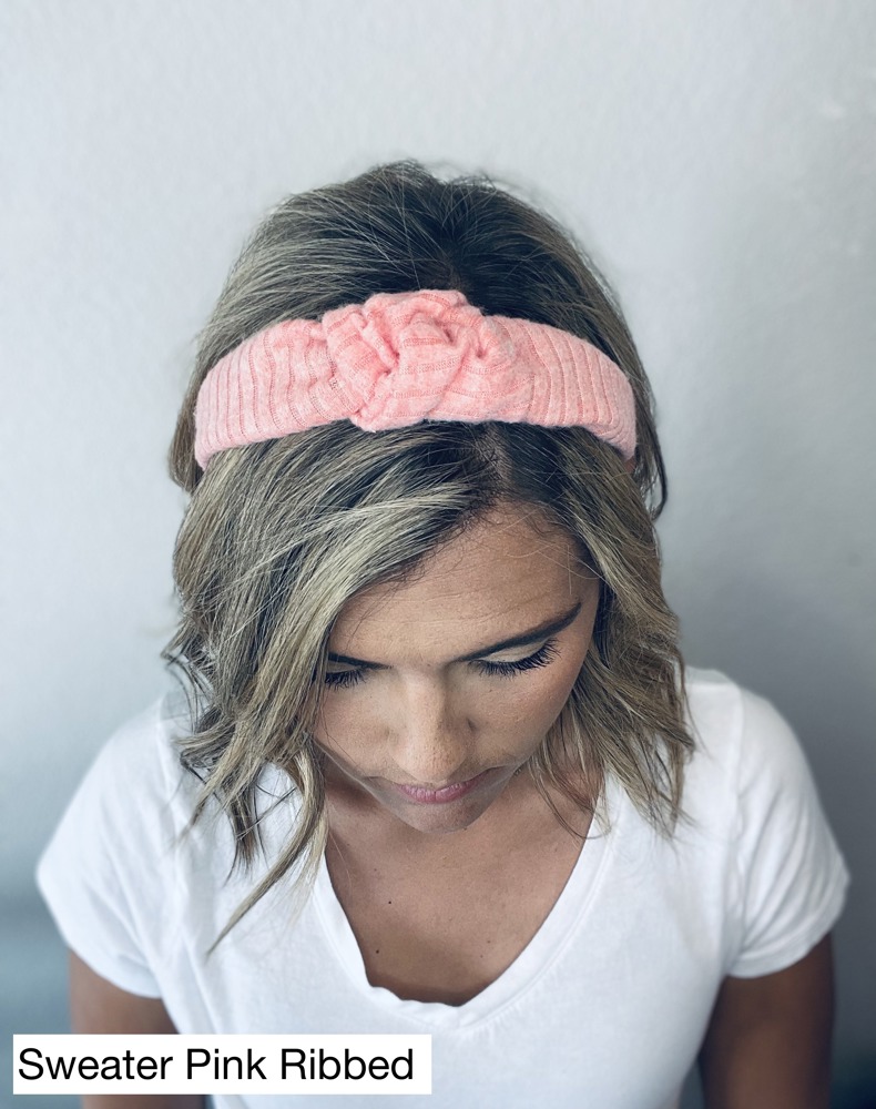 Ribbed Knotted Hard Headband