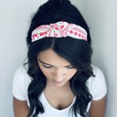  Christmas Hard Knotted Headbands