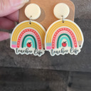 Off-white Teacher Earrings