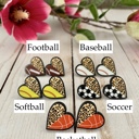  Sport Leopard Earrings