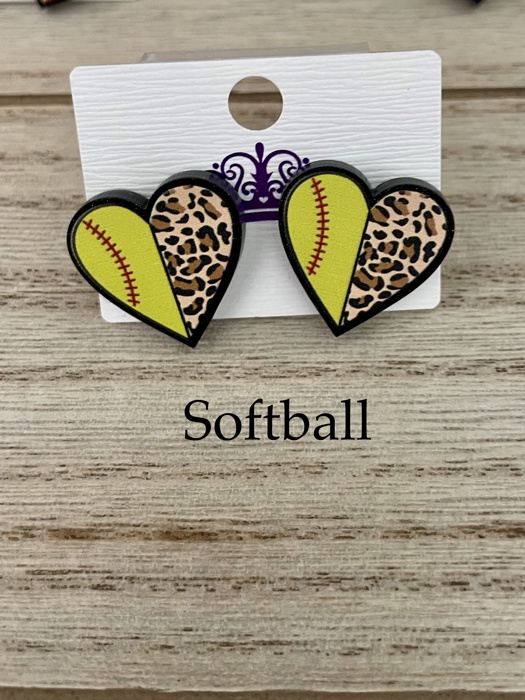 Sport Leopard Earrings
