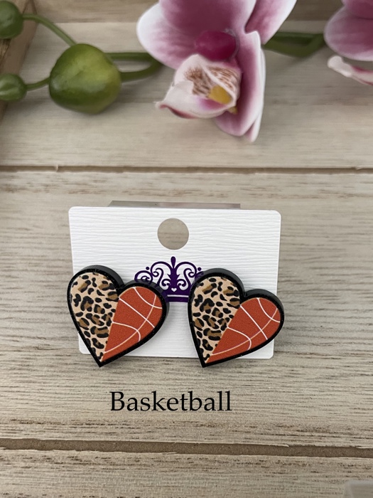 Sport Leopard Earrings