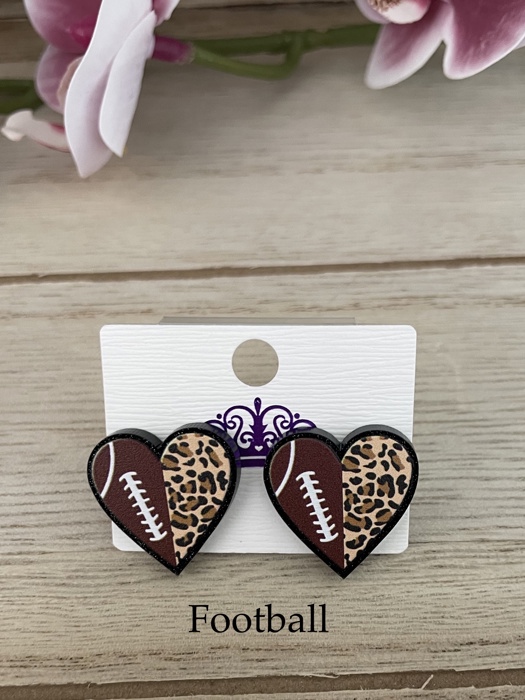 Sport Leopard Earrings