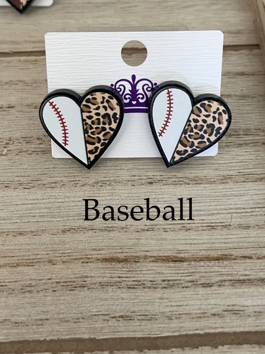 Sport Leopard Earrings
