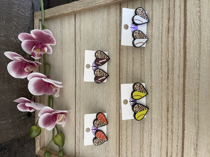 Sport Leopard Earrings