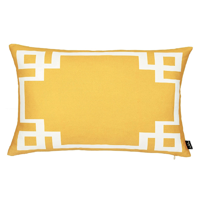 Decorative Geometric Single Throw Pillow Cover for Couch, Bedding