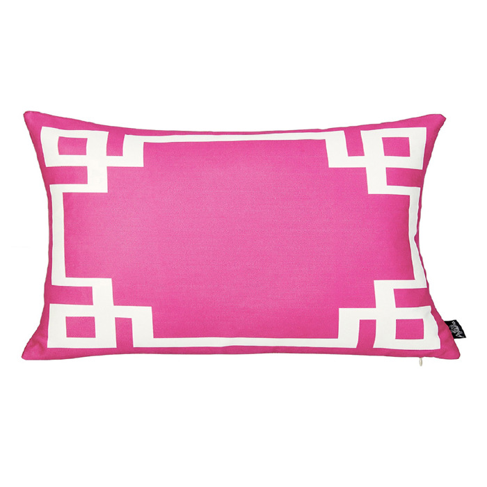 Decorative Geometric Single Throw Pillow Cover for Couch, Bedding