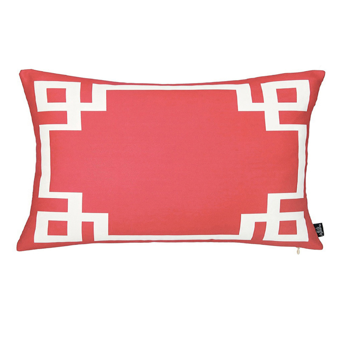 Decorative Geometric Single Throw Pillow Cover for Couch, Bedding