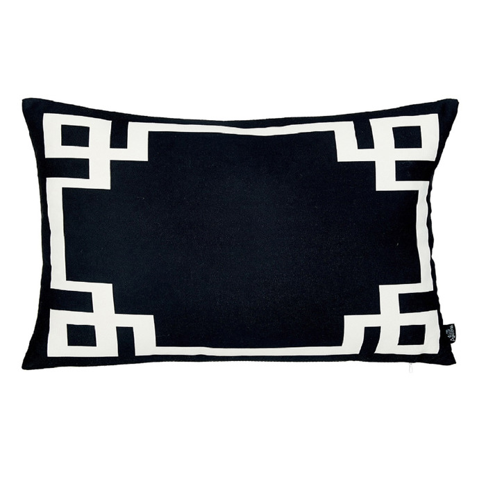 Decorative Geometric Single Throw Pillow Cover for Couch, Bedding