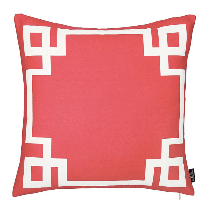 Decorative Geometric Single Throw Pillow Cover for Couch, Bedding