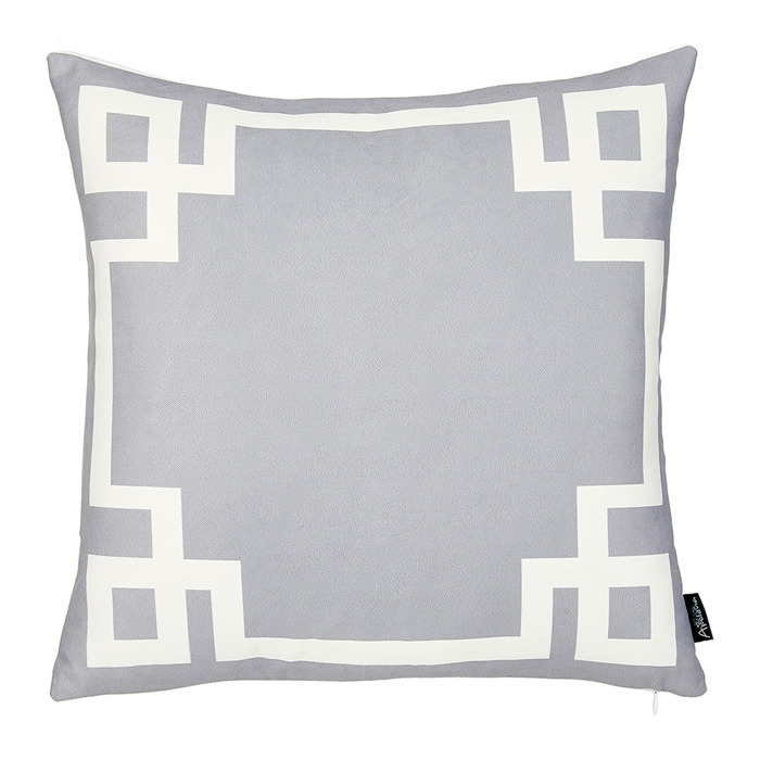 Decorative Geometric Single Throw Pillow Cover for Couch, Bedding