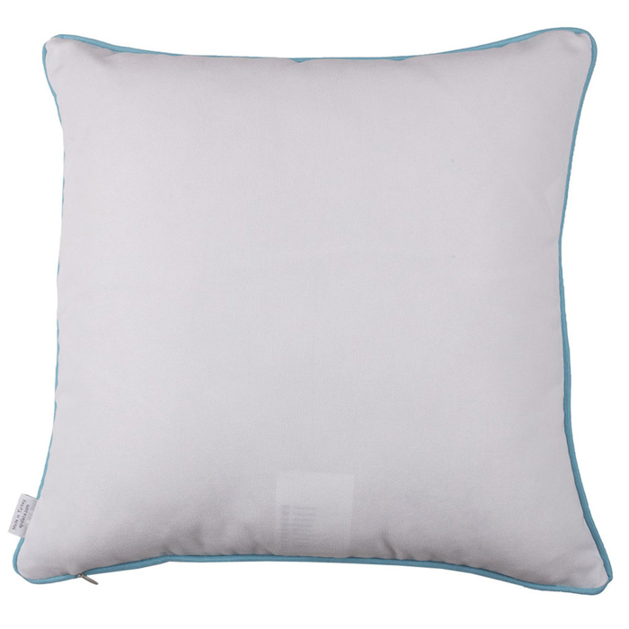 Nautical Coastal Decorative Throw Pillow Cover 18" in. x 18" in. Square 