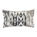 Beige - 12x20 4-piece Ikat Lumbar 12"x 20" & Square 18"x 18" Boho Throw Pillow Covers Sets