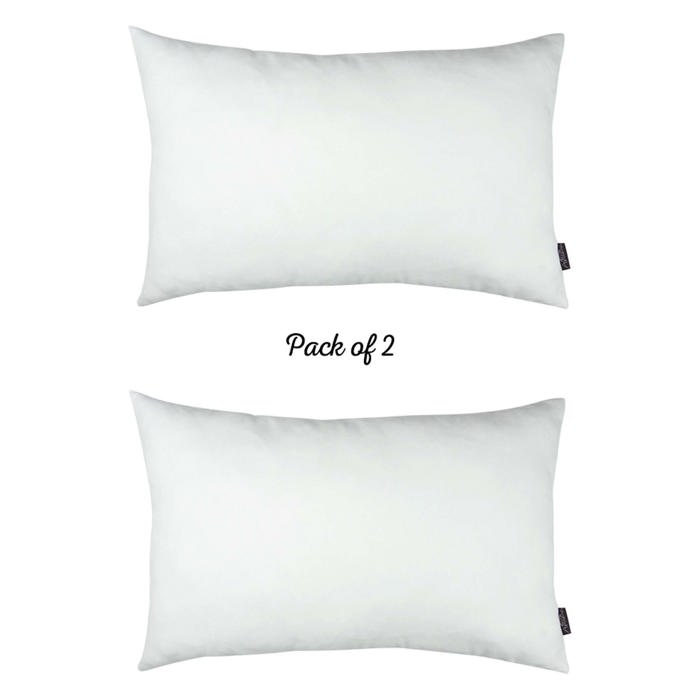 Honey Set of 2 Decorative Throw Pillow Cover Solid Color Lumbar & Square Pillowcase for Couch, Bedding