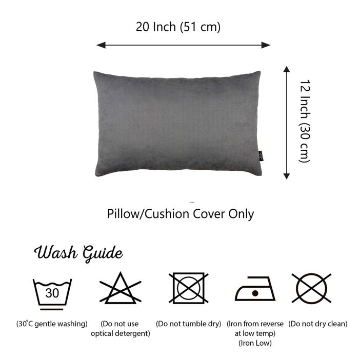 Honey Set of 2 Decorative Throw Pillow Cover Solid Color Lumbar & Square Pillowcase for Couch, Bedding