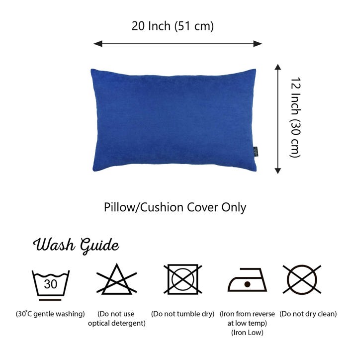 Honey Set of 2 Decorative Throw Pillow Cover Solid Color Lumbar & Square Pillowcase for Couch, Bedding