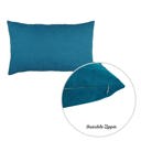 Tahitian Tide 12X20" Honey Set of 2 Decorative Throw Pillow Cover Solid Color Lumbar & Square Pillowcase for Couch, Bedding