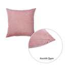 Light Pink 20X20" Honey Set of 2 Decorative Throw Pillow Cover Solid Color Lumbar & Square Pillowcase for Couch, Bedding