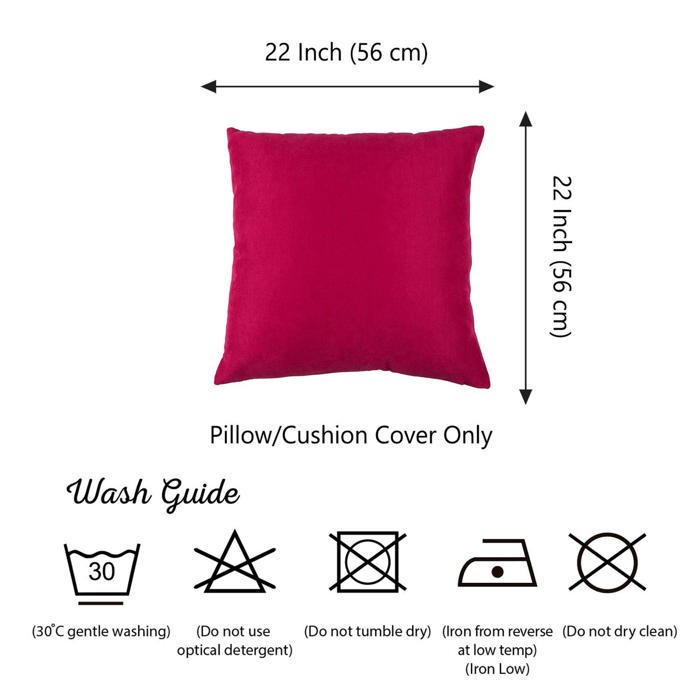 Honey Set of 2 Decorative Throw Pillow Cover Solid Color Lumbar & Square Pillowcase for Couch, Bedding