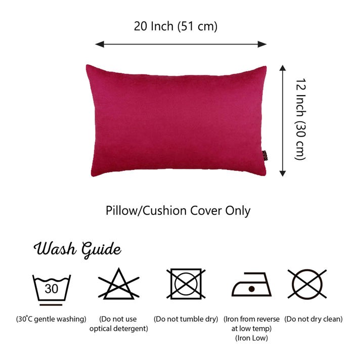 Honey Set of 4 Decorative Throw Pillow Cover Solid Color Lumbar & Square Pillowcase for Couch, Bedding