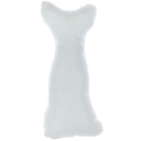 French Bulldog Shape Size: 8"x16" Animal Shaped Pillow, Filled Pillow