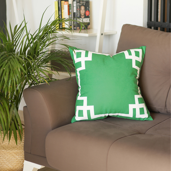 Decorative Geometric Single Throw Pillow Cover for Couch, Bedding