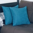 Tahitian Tide 18X18" Honey Set of 2 Decorative Throw Pillow Cover Solid Color Lumbar & Square Pillowcase for Couch, Bedding