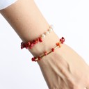  Women Gold-Plated Boho Bracelet Set 2Pcs,  Bohemian Trendy & Adjustable Stylish Fashion Jewelry